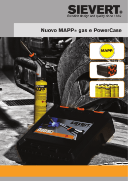 Nuovo MAPP® gas e PowerCase