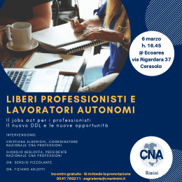 liberi professionisti e lavoratori autonomi