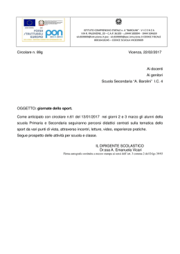 089g Circolare Giornata dello Sport scuola Secondaria