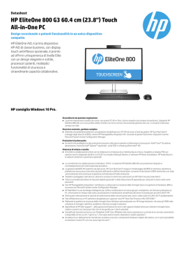 HP EliteOne 800 G3 60.4 cm (23.8") Touch All-in
