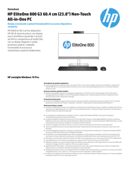 HP EliteOne 800 G3 60.4 cm (23.8") Non-Touch All-in