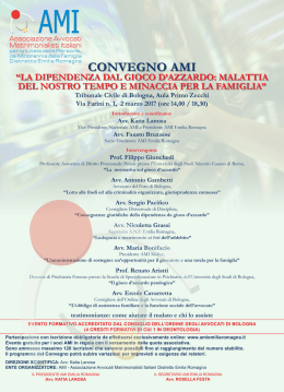 Vedi il programma - AMI Emilia Romagna