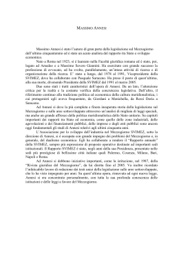 Annesi nota biografica - Associazione Nazionale Avvocati Italiani