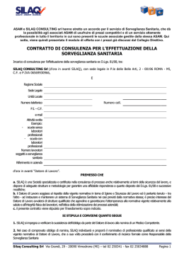 contratto di consulenza - Associazione Scuole Autonome Milanesi