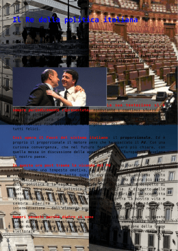 Il Re della politica italiana