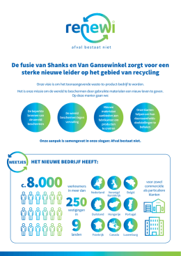 Factsheet Renewi - Vereniging Afvalbedrijven