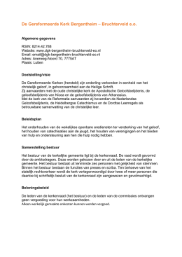 ANBI gegevens - DGK – Bergentheim-Bruchterveld-eo