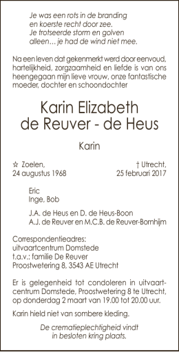 Karin Elizabeth de Reuver