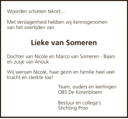Lieke van Someren