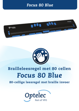 Productblad Focus 80 Blue