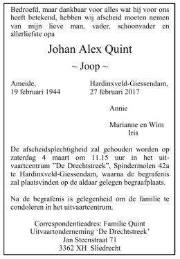 Johan Alex Quint