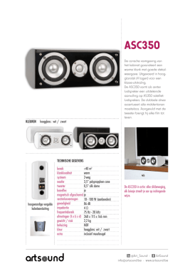 ASC350 - ArtSound