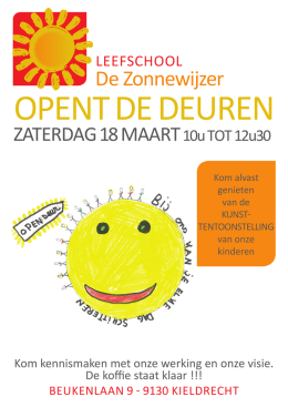 Leefschool De Zonnewijzer