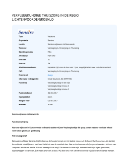 Bekijk PDF - ZorgSelect