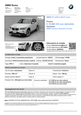 Scarica il pdf - BMW Roma Usato