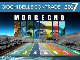 brochure 2017 - Morbegno