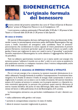 Polisportiva 1 - Dr.ssa Silvia Fabbri Psicoterapeuta