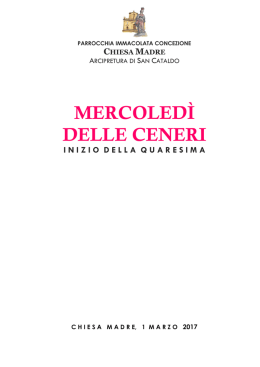 Libretto della Celebrazione
