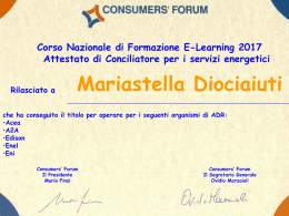 Diapositiva 1 - UNC Unione Nazionale Consumatori Rieti
