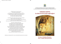 Lettera pastorale - Diocesi di Civita Castellana