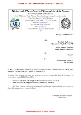 Com. 287 - Istituto Comprensivo 10 (Bologna)