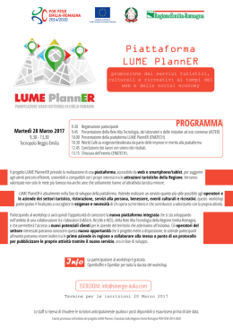 LUME Planner - AESS Modena