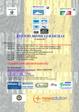 evento motoclub sicilia - BmwMotorradClubCatania