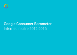 Google Consumer Barometer 2012-2016