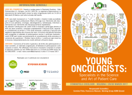 YoUng oncologiStS