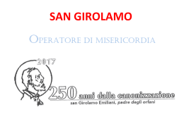 San Girolamo - Fondazione ASFAP