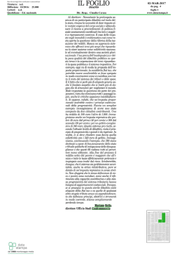 02-MAR-2017 - Confcommercio