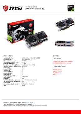 N650Ti TF 2GD5/OC BE