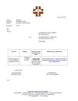 10337 - Ordine dei Farmacisti della Provincia di Teramo