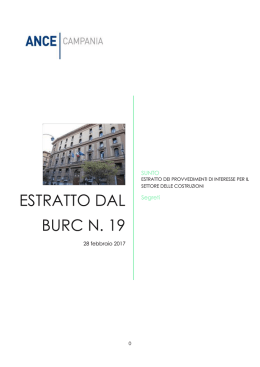 burc n. 19 - Ance Campania