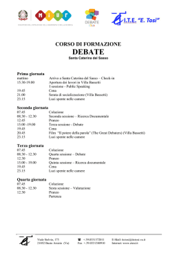 programma dettagliato - Liceo Giannone Caserta