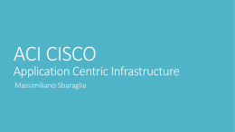 ACI cisco Application Centric Infrastructure overview