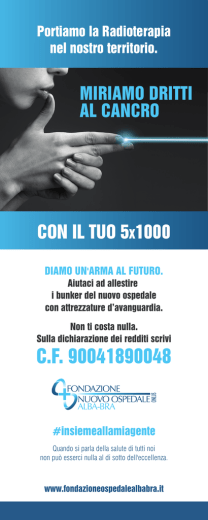 5X1000 - Fondazione Nuovo Ospedale Alba Bra Onlus