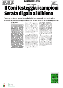 01-MAR-2017 - CONI Lombardia