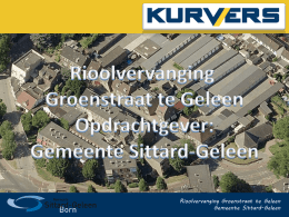 presentatie Groenstraat Geleen - Gemeente Sittard