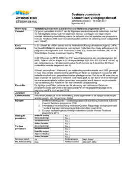 08.0 - Metropoolregio Rotterdam Den Haag