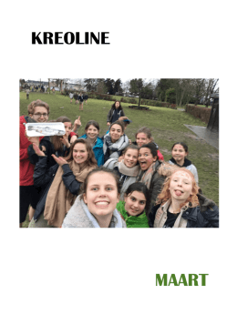 kreoline maart - Scouts en Gidsen Halle