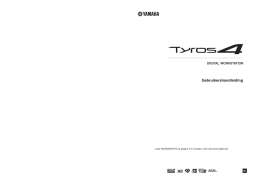 Nederlandstalige handleiding Yamaha Tyros 4