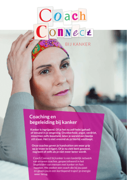 (aanvullende) verzekering - Coach Connect bij kanker