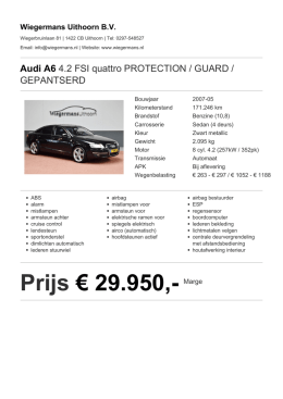 Prijs &euro; 29.950,