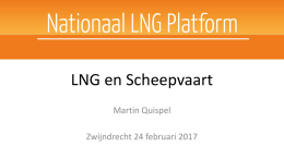 LNG en Scheepvaart - Nationaal LNG Platform