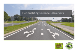 Herinrichting rotonde Lekkerkerk, 20170307