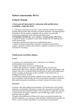 criteri - Università degli Studi di Siena
