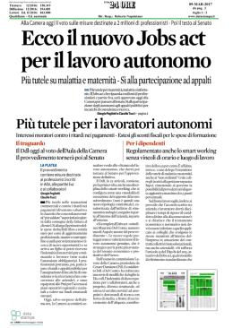 09-MAR-2017 - Confcommercio