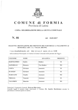 N. 46 - Comune di Formia
