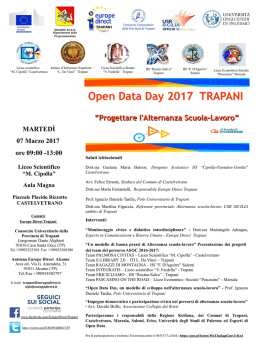 Programma - Trapani - Europe Direct Trapani